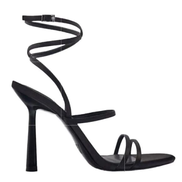 Zara Shoes - Zara Stappy Black Sandals(Size 10)